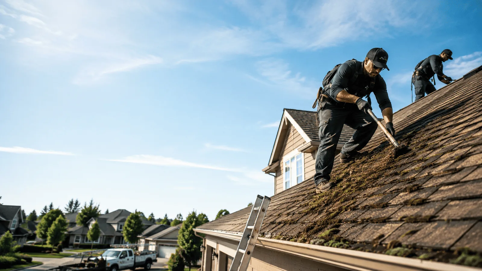 Roof Moss Removal in Adelphi, OH near me